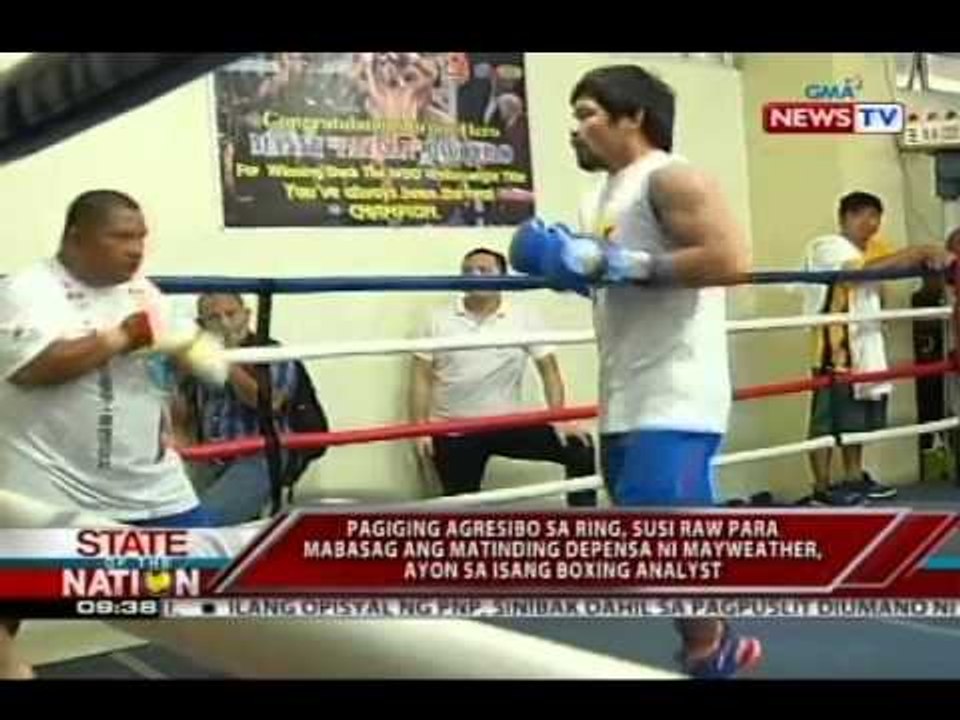 SONA: Manny Pacquiao, tuloy ang training bago tumulak pa-Amerika