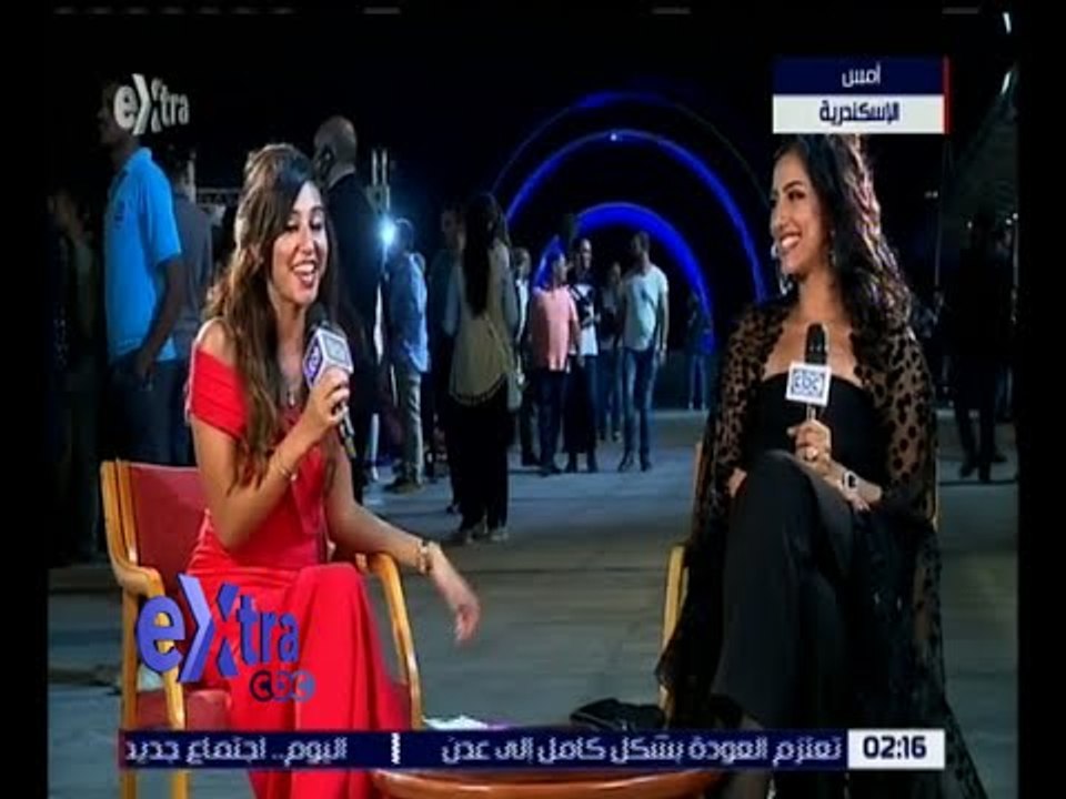 غرفة الأخبار | لقاء خاص مع الفنانة حنان مطاوع خلال انطلاق مهرجان الإسكندرية السينمائي