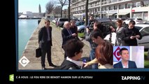 C à vous : Benoît Hamon se prend un fou rire sur le plateau (vidéo)