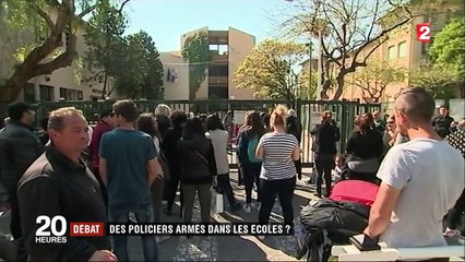 Débat : des policiers armés dans les écoles ?