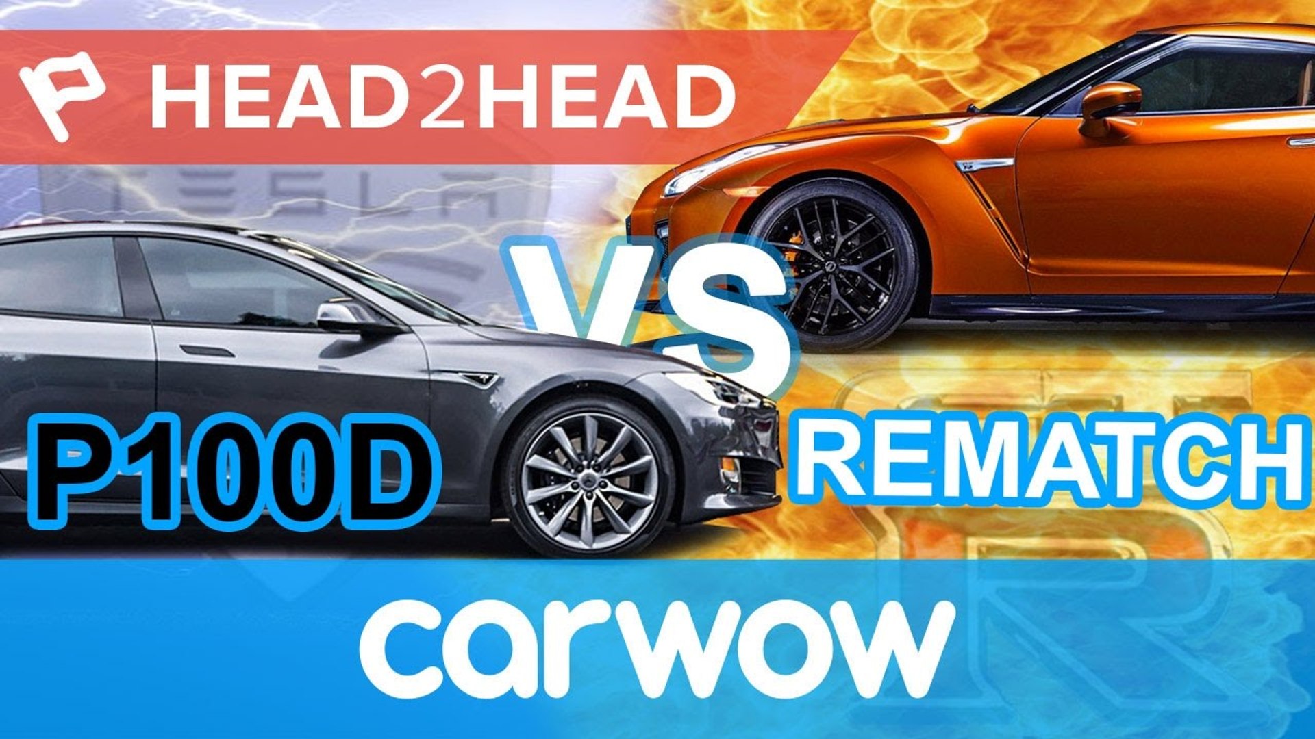 Tesla Model S P100d Ludicrous Plus Vs Nissan Gt R Video