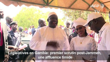 Législatives en Gambie, "fin de la transition" (Barrow)