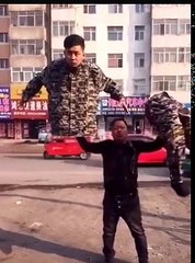 funny chinese man pranks went wrong