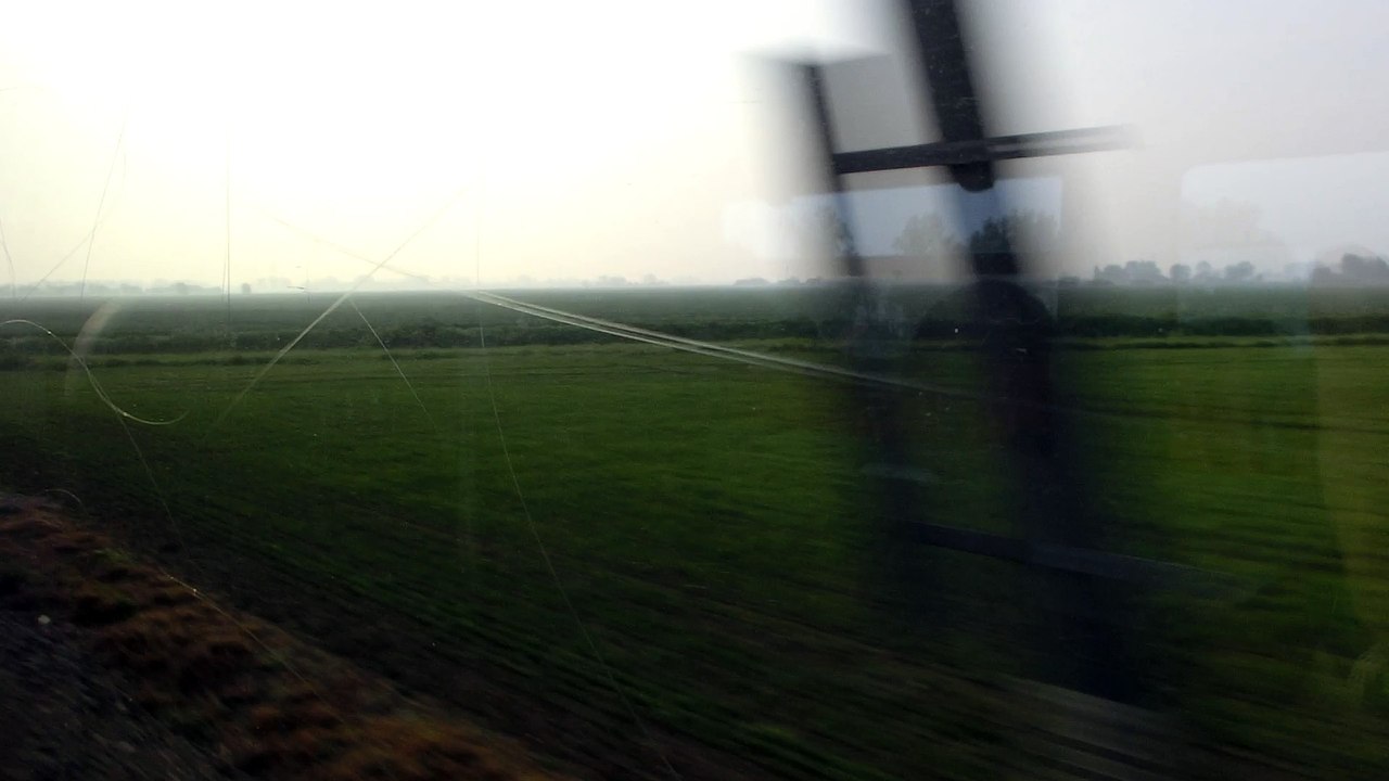 En train de Calais vers Dunkerque...