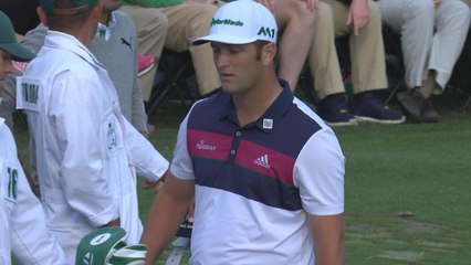 Golf - Masters 1er jour - Rahm dans les bois