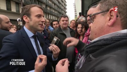 "Il n'y a pas de magicien" : face à des salariés dont l'emploi est menacé, Macron refuse de faire des promesses