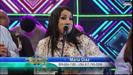 Maria Diaz Triste por no ganar el Soberano Entrevista De Extremo a Extremo
