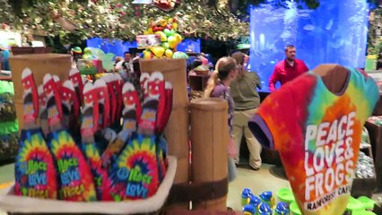 It's a jungle in there | Rainforest Cafe VLOG