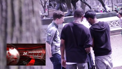 犯人遭遇！【反応実験ハプニングドッキリ】指名手配犯が目の前に現れた時の反応は！？【海外人気ドッキリ！ハプニング集！俺的ランキング！】