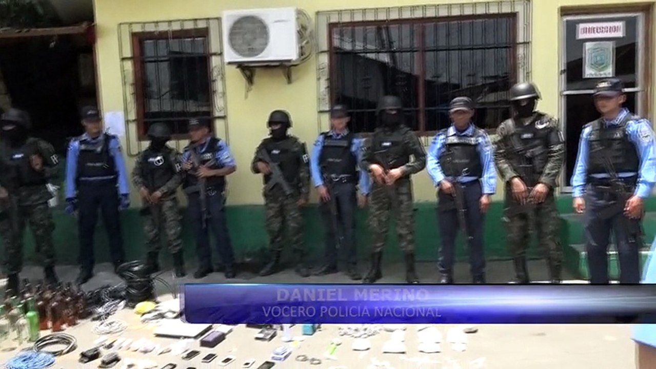 Encuentran droga, granadas y licor en el centro penal