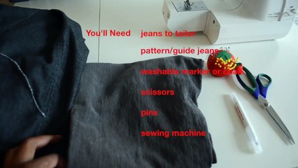 How to make skinny jeans