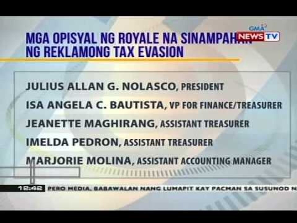 Royale Business Club International, nahaharap s...