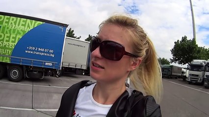Trucking Girl - Szwajcaria - opłata drogowa, Switzerland - toll ep. 45