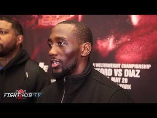 Terence Crawford "Alot of people think Spence is gonna blow Brook out the water NO"