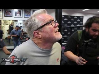 Freddie Roach talks how Errol Spence wobbled Adrien Broner in sparring