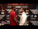 Terence Crawford vs. Felix Diaz Full Face Off Video