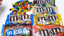 M&M's Mega Collection - M&M'S Almond, Peanut, Mega Milk Chocolate, Peanut Butter, Crispy & M