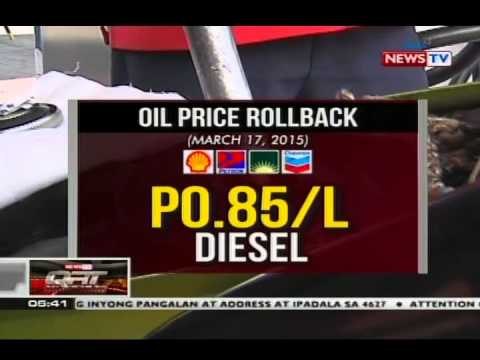 QRT: Oil price rollback, ipatutupad