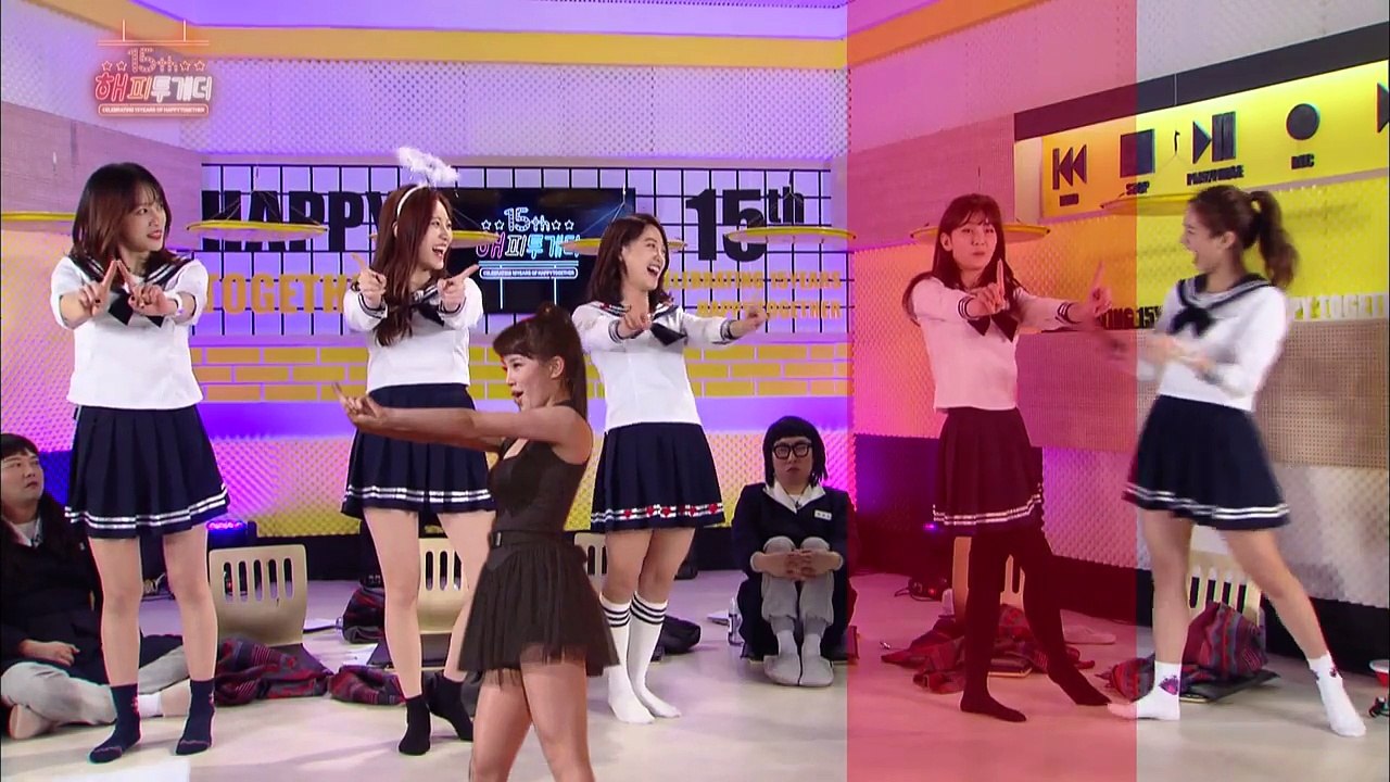 Girlgroup's dance time to earn a chance coupon! [Happy Together - 2017.04.06]