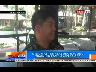 Video herunterladen: NTG: AFP: MILF, may itinatayong bagong training camp