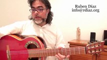 Learn Paco de Lucia´s O/s Picado Idea / Progressive Flamenco Guitar  (Level 5) Ruben Diaz online Skype lessons / Spain