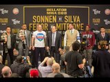 The COMPLETE Chael Sonnen vs Wanderlei Silva press conference & face off video - New York
