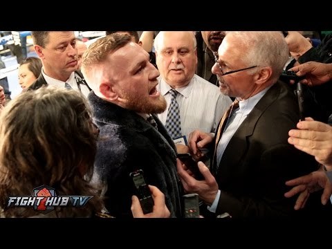 Conor Mcgregor "I'm gonna stop floyd! The world is gonna eat their words! I am boxing!