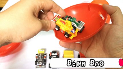 angry bird eggs surprise & gummy bear eggs surprise