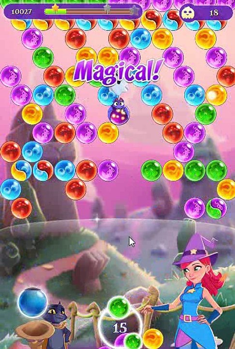 Bubble Witch Saga 3 - LEVEL 308