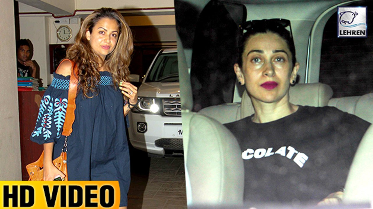Karisma & Amrita MEET Kareena Kapoor & Taimur Ali Khan