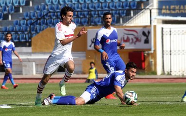 اهداف مباراة الزمالك - سموحة اليوم 0 - 2 الاهداف كاملة وضرب جزاء ضايعة