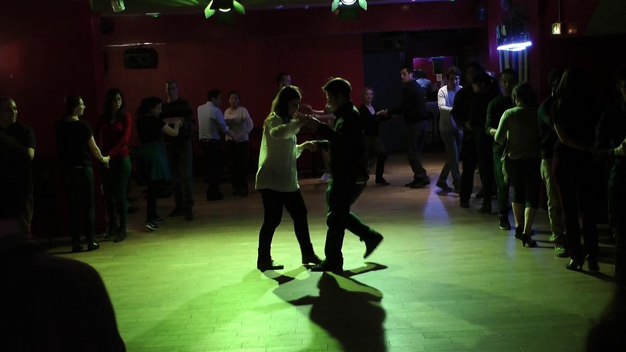 "setenta" (70), version simple, salsa cubaine- Fred Célia -Diablito Danse aux Arts Paris
