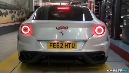Ferrari FF LOUD Starts, Revs and Accelerations!