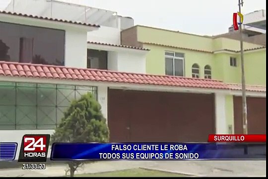 Surquillo: falso cliente roba equipos valorizados en 20 mil soles