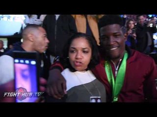 Erickson Lubin after highlight KO win "Im ready for 154lbs title shot!"