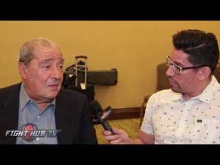 Bob Arum "Khan wont be Manny's next opponent, I knew it wasnt gonna happen!"