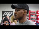 Daniel Jacobs "He's there to get hit! Hes monstrous offensively, his defense dont add up!"