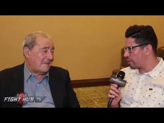 Bob Arum “How good Joshua really is who knows? None of them are Ali, Frazier, Norton or Foreman”