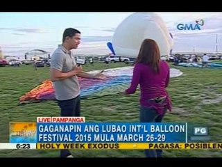 Look up, look up at Lubao with hot-air balloons! | Unang Hirit