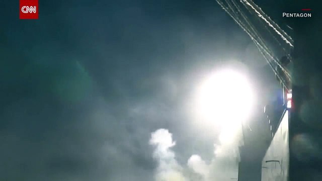 US warships launch cruise missiles at Syria