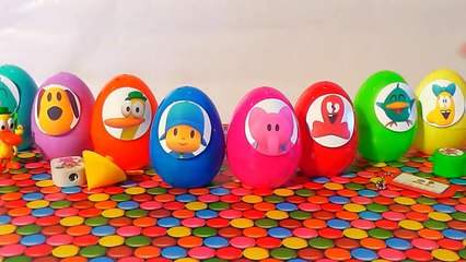 Surprise eggs unboxing toys Pocoyo and 78976464