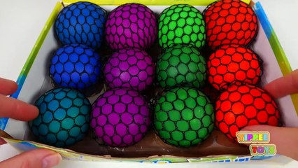 Squishy Balls Busted Broken Learn Colors f454678