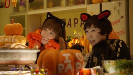 Clear Asahi CM "Deco Pot Halloween" Hen 30 Seconds Kaori Momoi Honda Tsubasa