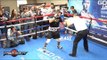 Gennady Golovkin shows KO power on shield ahead of Jacobs fight