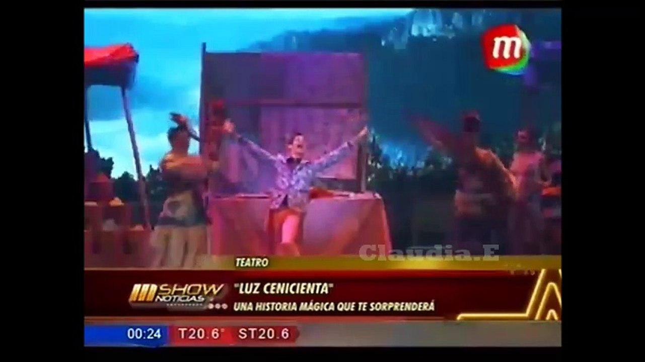 "Luz Cenicienta" en el Teatro "El Nacional" MShow Noticias