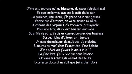 Lacrim - Oh Bah Oui Ft. Booba (Paroles LACRIM FORCE ET HONNEUR)
