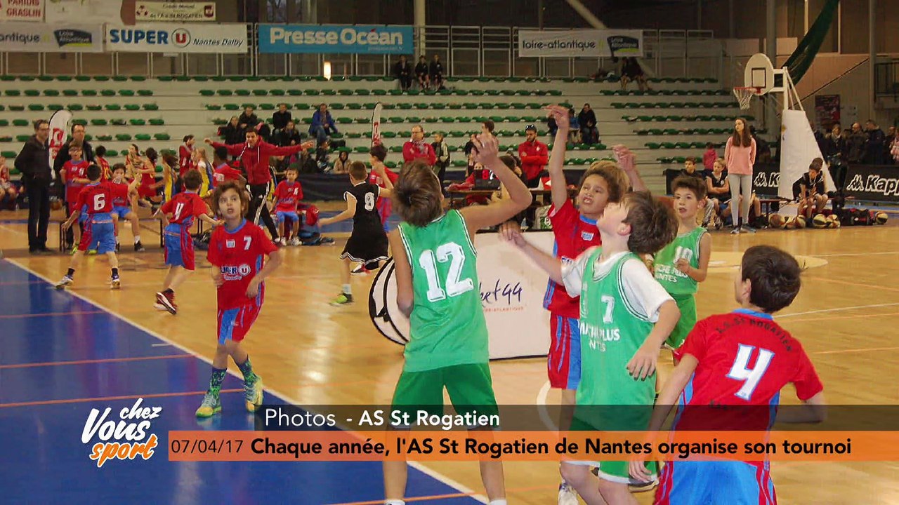 Chez Vous Sport à l'AS St Rogatien (basket épisode 5) - Vidéo Dailymotion
