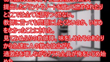 学生時代、壮絶なイジメをしてきた同級生のA。最後には我が家に放火し自分以外の家族は焼死…Aも少年院へ→数年後、出所してきたAへの復讐を開始！！【修羅場なおはなし】