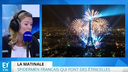 Les spidermen français font des étincelles