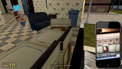 Gmod Prop Hunt Funny Moments - Chair Roulette! (Garry